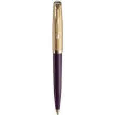 Ручка шариковая Parker Ручка Паркер Parker 51 Deluxe Plum позол. кул.
