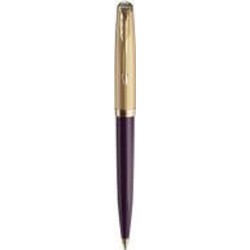 Ручка шариковая Parker Ручка Паркер Parker 51 Deluxe Plum позол. кул.
