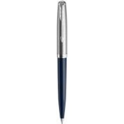 Ручка шариковая Parker Ручка Паркер Parker 51 Midnight Blue хром. кул.