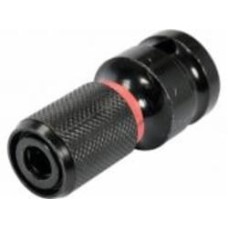 Переходник ударный для отверточных насадок из квадрата L-50 мм YATO 1/2”(M)x1/4”(M) 1 шт. YT-04691