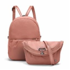 Рюкзак Pacsafe CX convertible backpack 8 л розовый