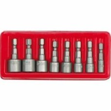 Набор отверточных насадок Vorel торцевые (бита) HEX 1/4″ M5-13 мм 8 шт. 66113