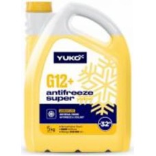 Антифриз YUKO -32 Super G12+ от -30 до +40 5 кг желтый