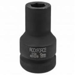 Головка ударная глубокая 19мм 1'' 6гр Rock FORCE 1 шт. RF-48510019