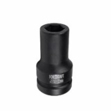 Головка ударная глубокая 1'', 22мм (6гр.) Forcekraft 1 шт. FK-48510022