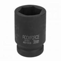 Головка ударная глубокая 1'', 38мм (6гр.) ROCKFORCE 1 шт. RF-48510038