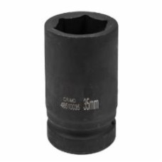 Головка ударная глубокая 35 мм (6 г.), 1'' Forsage 1 шт. F-48510035