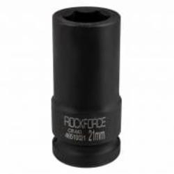 Головка глубокая 21 мм (6гр),3/4'' Rock FORCE 1 шт. RF-46510021
