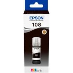 Контейнер с чернилами Epson 108 EcoTank L8050/L18050 black