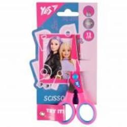 Ножницы Barbie 13 см с принтом на лезвии YES 480438