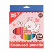 Карандаши цветные 24 цветов Line Friends Cony YES