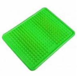 Массажный коврик EasyFit Ортопедический для стоп easyfit acupoint ef-2752 35х27.5 см с шипами зеленый