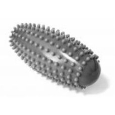 Массажный ролик EasyFit Spindle ef-1070-gy 15х5 см с шипами серый