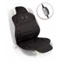 Накидка на сиденье Vitol Comfort H 19002 BK (115x49 см) с подогревом черный