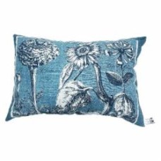 Мини-подушка Blue Linen Zastelli 35x38 см голубой