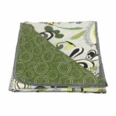 Покрывало 506/BUBBLE GREEN GOLD USA 145x205 см Zastelli зеленый