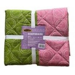 Покрывало BUBBLE Green/BUBBLE Plum 210x240 см Zastelli зеленый