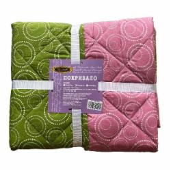 Покрывало BUBBLE Green/BUBBLE Plum 160x220 см Zastelli зеленый