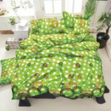 Комплект постельного белья полуторный 30-0263 Green Gold зеленый Zastelli
