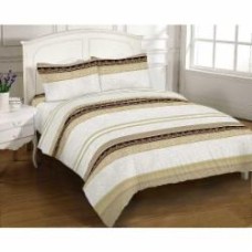Комплект постельного белья двуспальный 2847 E BEIGE мульти Zastelli