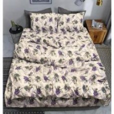 Комплект постельного белья евро LAVANDER GOLD USA белый Zastelli