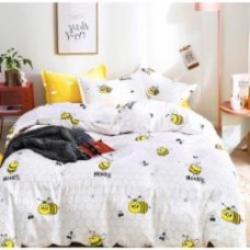 Комплект постельного белья семейный BEES/CLOUDS FOR BEES желтый Zastelli