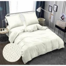 Комплект постельного белья семейный IVORY-CREAM кремовый Zastelli