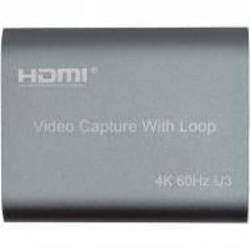 PowerPlant Внешняя карта видеозахвата HDMI USB3.0 4k/60hz (HDVC8) (CA914180)