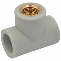 Тройник внутрішня PP-R 25 x 1/2 x 25 PRAWTECH Sp. z o.o.