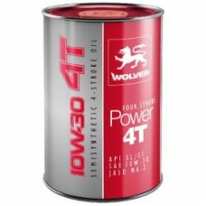 Моторное масло Wolver Four Stroke Power 4T 10W-30 1 л