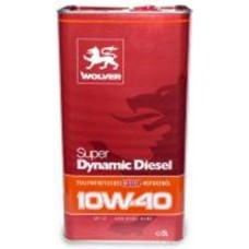 Моторное масло Wolver Super Dynamic Diesel 10W-40 5 л