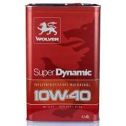 Моторное масло Wolver Super Dynamic 10W-40 4 л