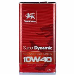 Моторное масло Wolver Super Dynamic 10W-40 5 л