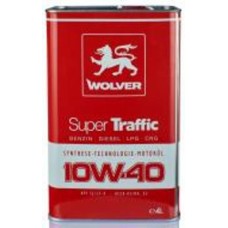 Моторное масло Wolver Super Traffic 10W-40 4 л