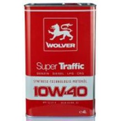 Моторное масло Wolver Super Traffic 10W-40 4 л