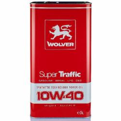 Моторное масло Wolver Super Traffic 10W-40 5 л