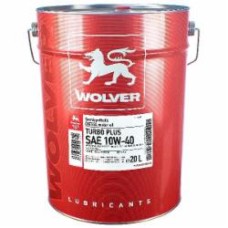 Моторное масло Wolver Turbo Plus 10W-40 20 л