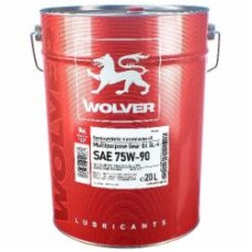 Масло трансмиссионное Wolver Gear Oil 75W-90 20 л
