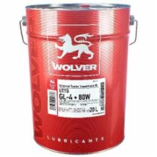 Масло трансмиссионное Wolver UTTO 80W 20 л