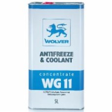 Антифриз Wolver AntiFreeze & Coolant Concentrate WG11 от -80 до +120 5 л 5 кг голубой/синий