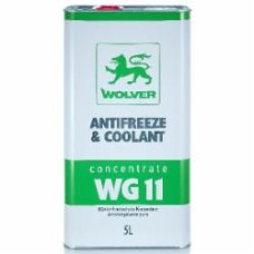 Антифриз Wolver Antifreeze & Coolant Concentrate WG11 от -80 до +120 5 л зеленый
