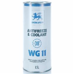 Антифриз Wolver Ready to Use WG11 от -40 до +110 1,5 л голубой/синий