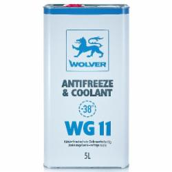 Антифриз Wolver Ready to Use WG11 от -40 до +110 5 л голубой/синий