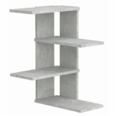 Полка угловая Компанит П-17 416x600 ателье светлое