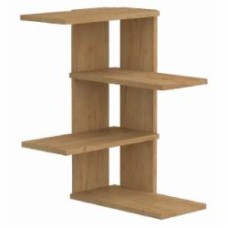 Полка угловая Компанит П-17 416x600 дуб крафт золотой