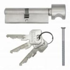 Цилиндр Wilka 55x45 ключ-вороток 100 мм сатин 1405 C Premium 130