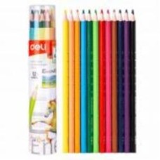 Карандаши цветные EC112-12 12 цветов Enovation Deli