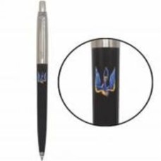 Ручка шариковая Parker Jotter Originals Ukraine Black кул. Тризуб-Ласточка