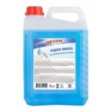 Мыло жидкое SAN CLEAN Голубое 5000 г
