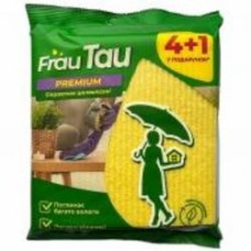 Салфетки целлюлозные Frau Tau Премиум 16x19 см 5 шт./уп.